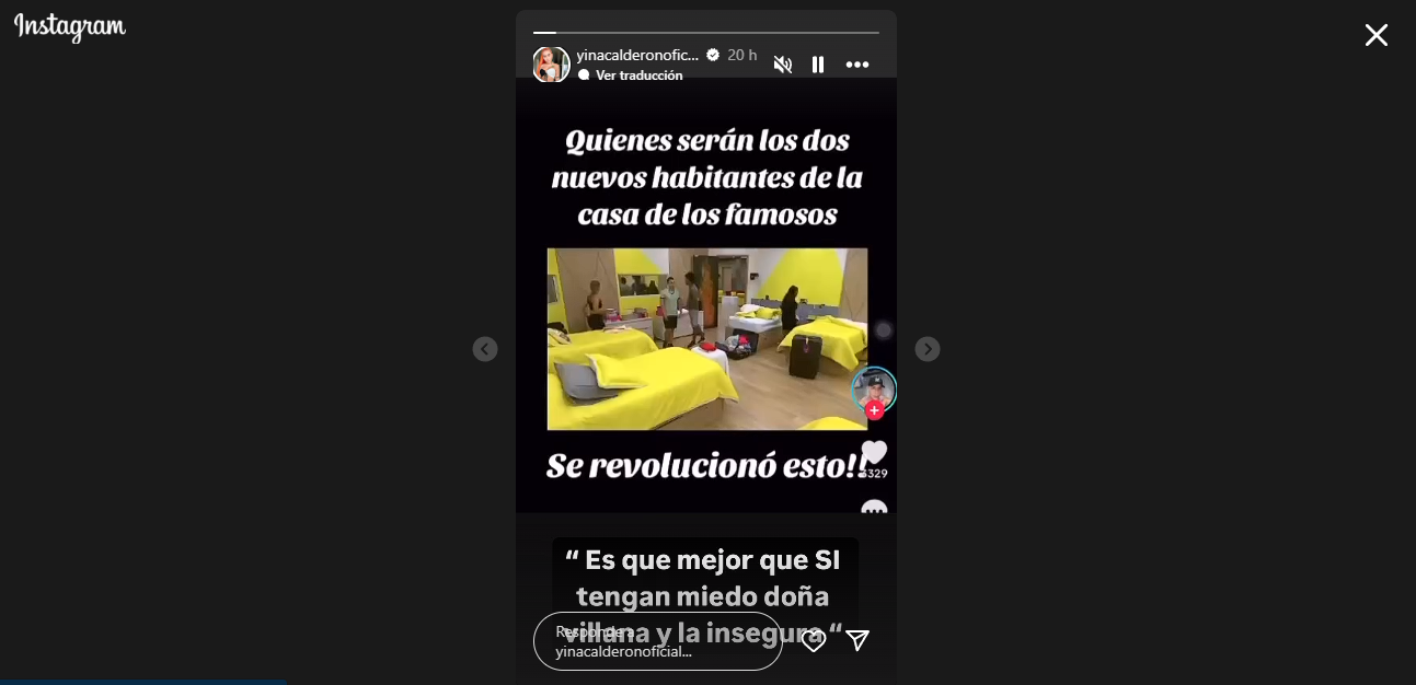 ¿Yina Calderón llega a La Casade los Famosos? Tiró pulla a La Segura y Karen Sevillano