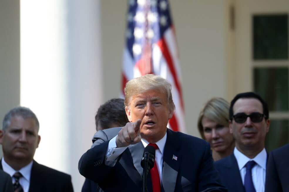 Donald Trump, presidente de EE.UU. / Bloomberg.