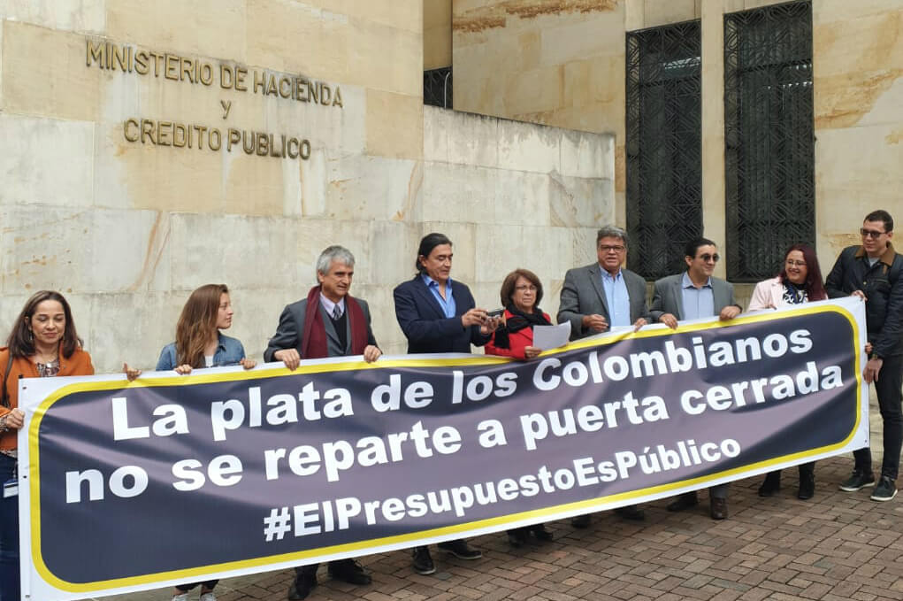Congresistas exigen a MinHacienda discutir ponencia del presupuesto públicamente
