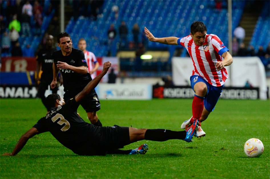Atlético y Levante, a un paso de avanzar en Europa League