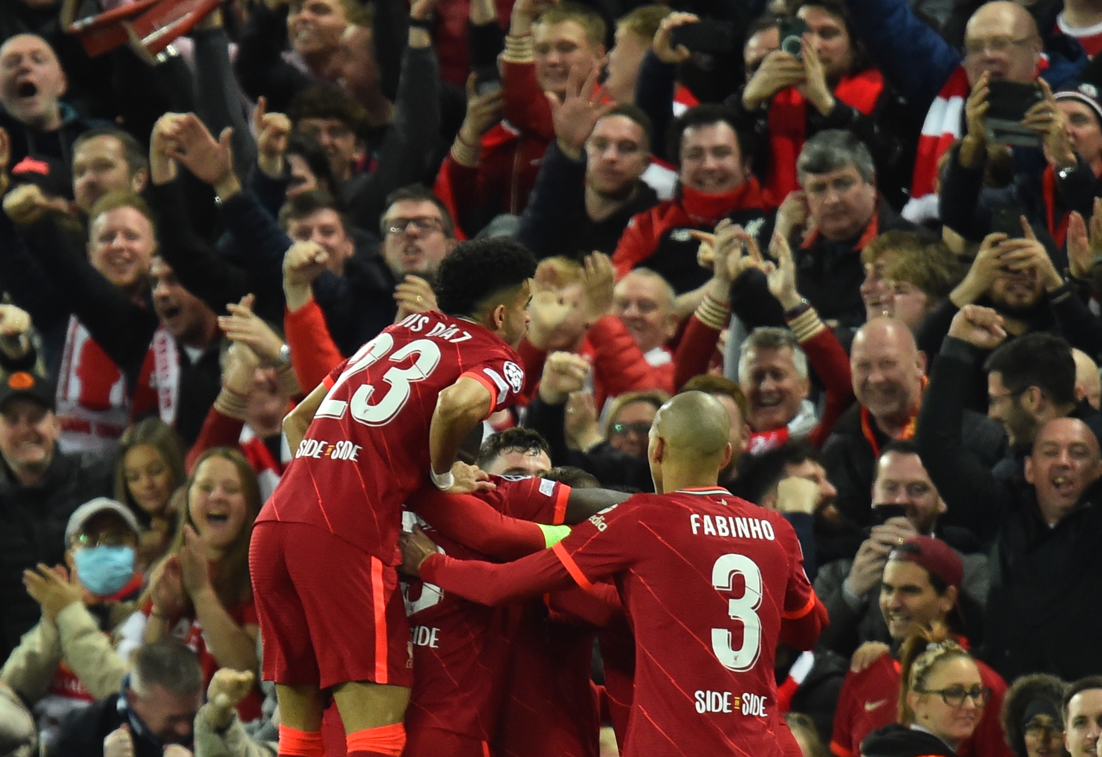 Luis Díaz: victoria de Liverpool y fiesta inglesa en las ‘semis’ de la Champions