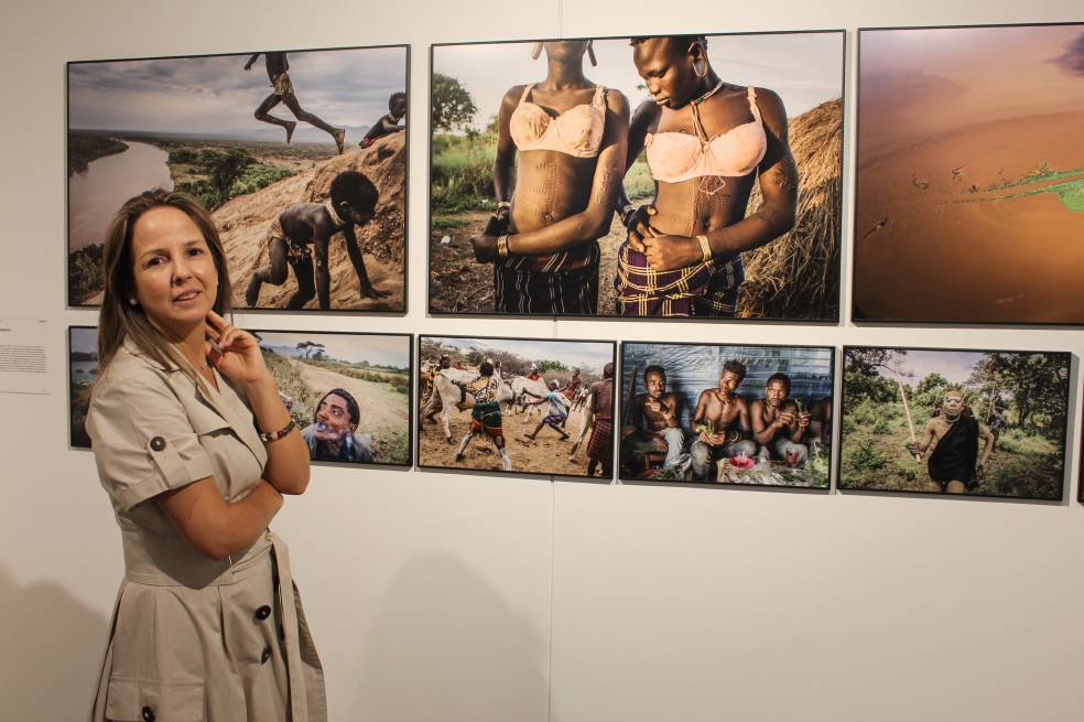 Para Ana Lucía Llano, el Valle del Cauca tiene una tradición muy fuerte en fotografía y por eso valía la pena exhibir la muestra “World Press Photo” en esta región. / Hans Vargas Pardo