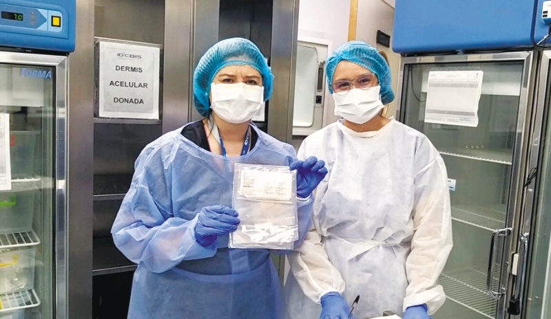 Injertos de piel: la esperanza para las víctimas de Tasajera