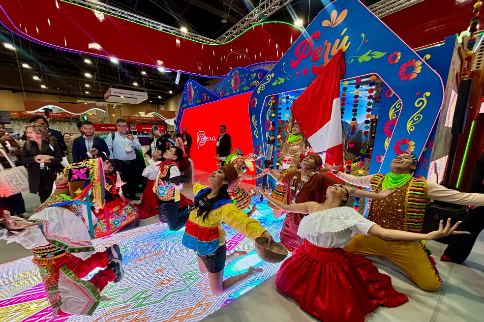 Stand de Perú durante la Vitrina Turística de Anato 2026.