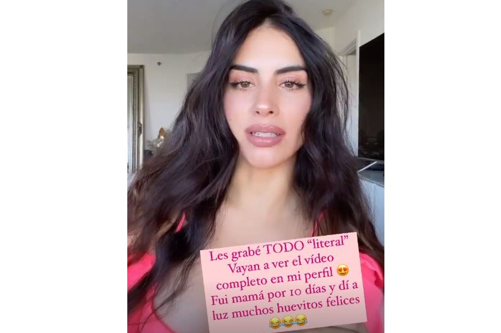 La presentadora compartió a través de sus redes sociales, el proceso que vivió para cumplir uno de sus grandes sueños: ser mamá.