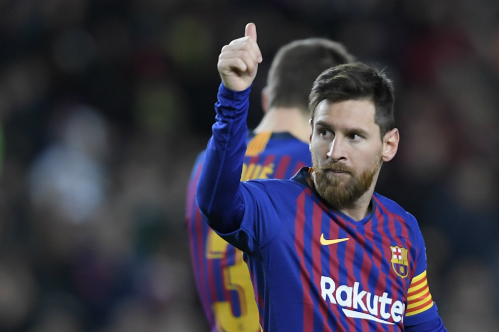 Lionel Messi alcanzó los 400 goles con el Barcelona por liga