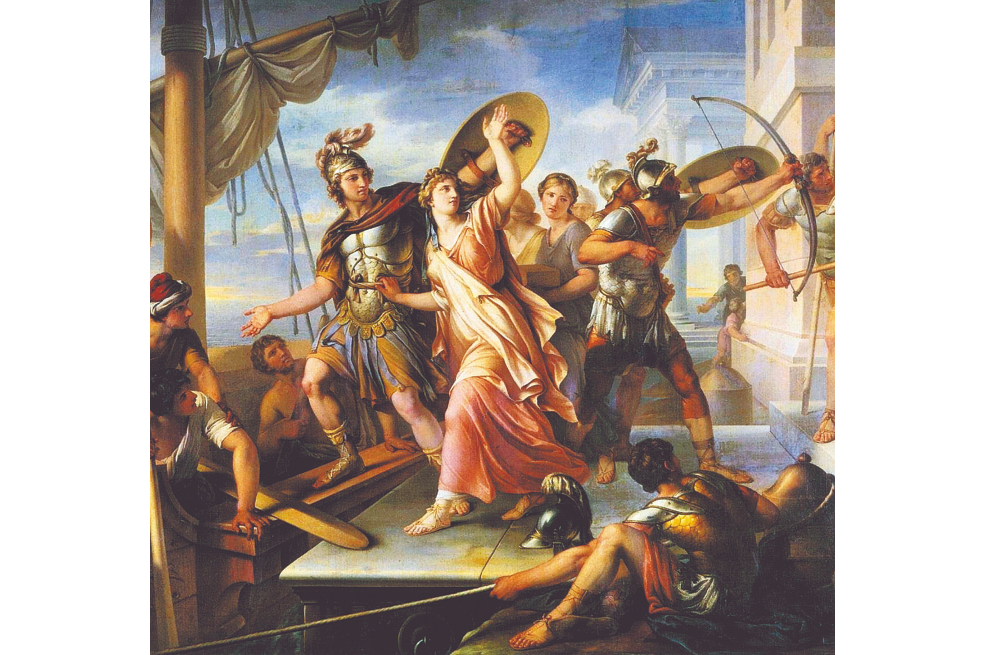 Algunas de las ideas que se desprenden de “La Ilíada” son la gloria de la guerra y la magnificencia de lo heroico.