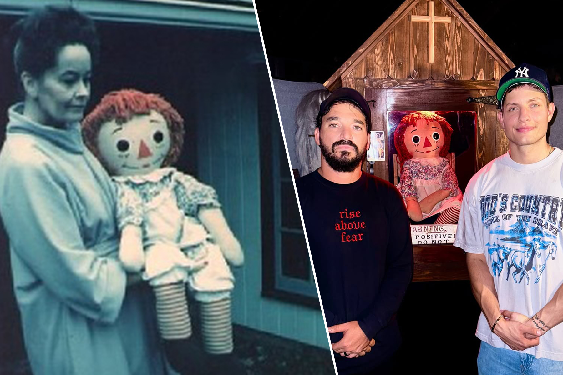 Famoso comediante compra la muñeca Anabelle y la casa-museo de Los Warren