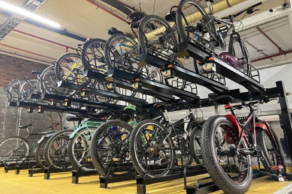 Habilitan 334 cupos de cicloparqueaderos en el Centro Administrativo Distrital