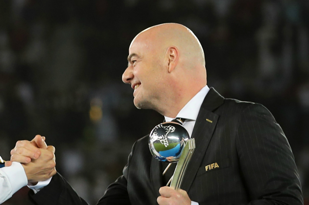 Infantino considera “muy positivos” los resultados del VAR