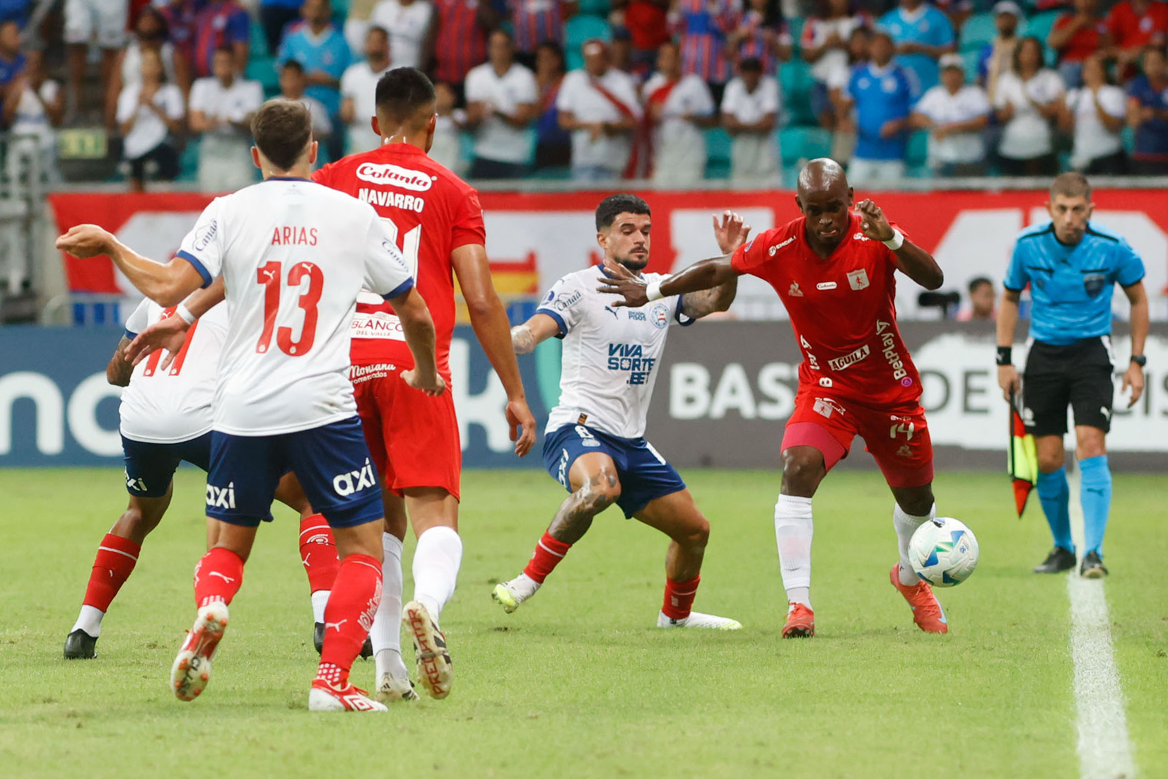 Copa Sudamericana: América logró un valioso empate ante Bahía en Brasil