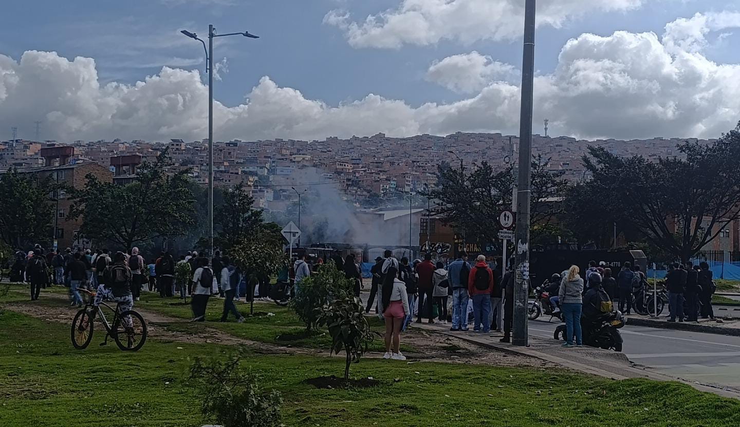 Movilidad 16 de octubre: manifestación en U. Francisco José de Caldas