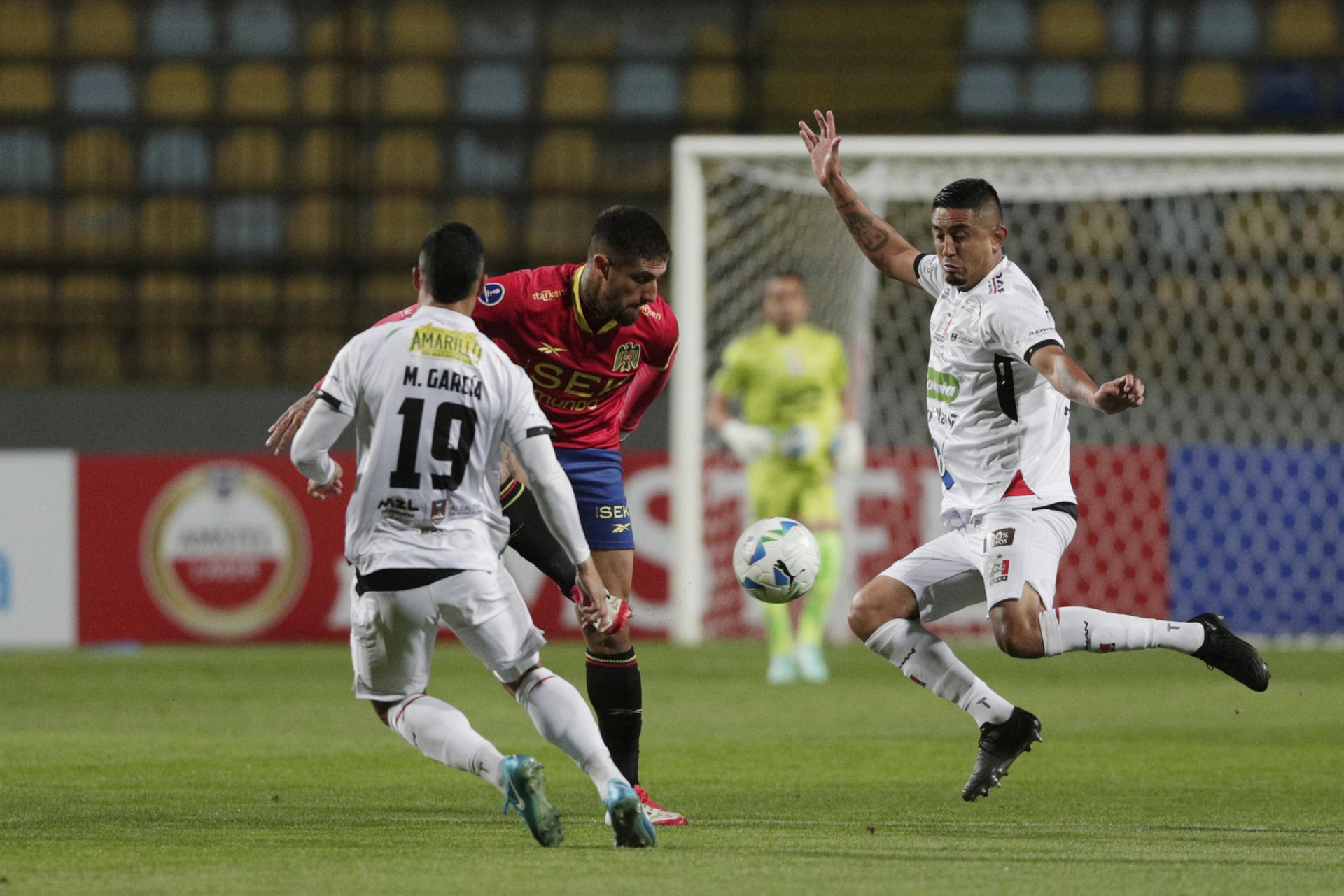 Once Caldas se recuperó y venció a Unión Española en Copa Sudamericana: video