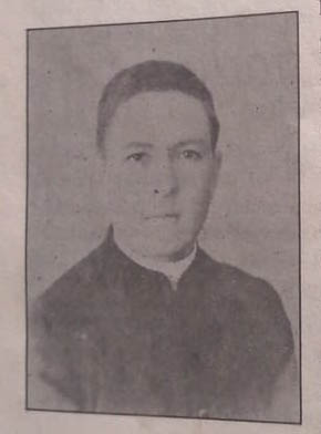 El padre José Antonio Beltrán, tras ordenarse como sacerdote en 1951.