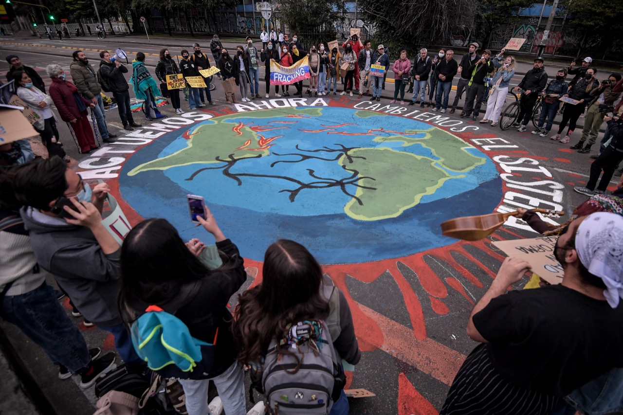 En fotos: Así se vivió la Huelga Mundial por el Clima en Bogotá