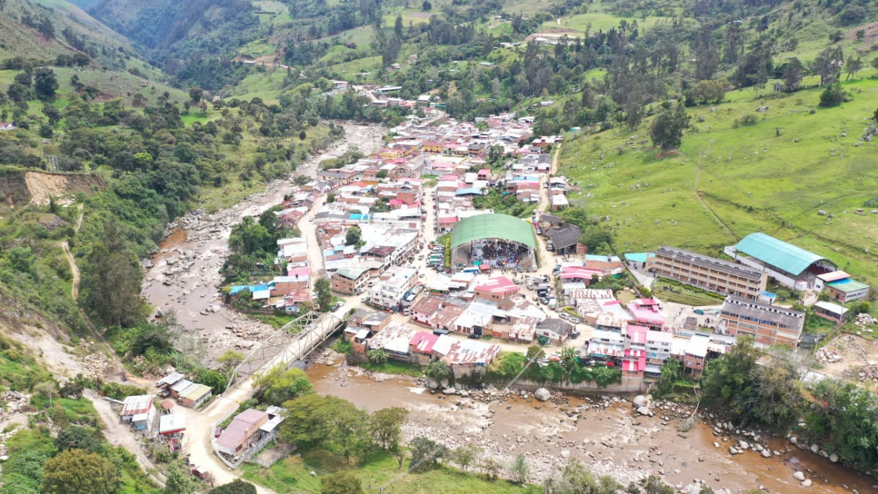 Panorámica del municipio Cabrera (Cundinamarca)
