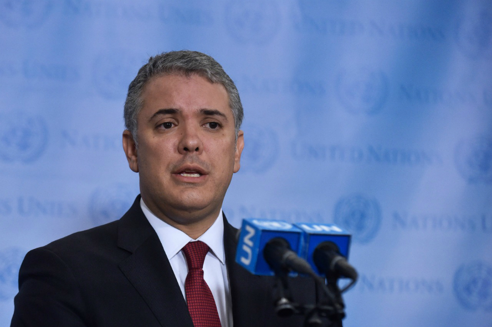 “El país debe tener la dotación que amerita sin entrar en guerra armamentista”: Duque