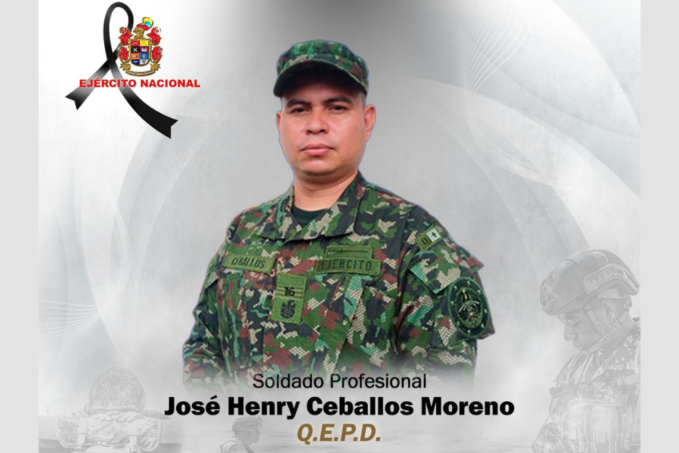 Identifican al soldado muerto en ataque del Eln a una base militar en Arauca