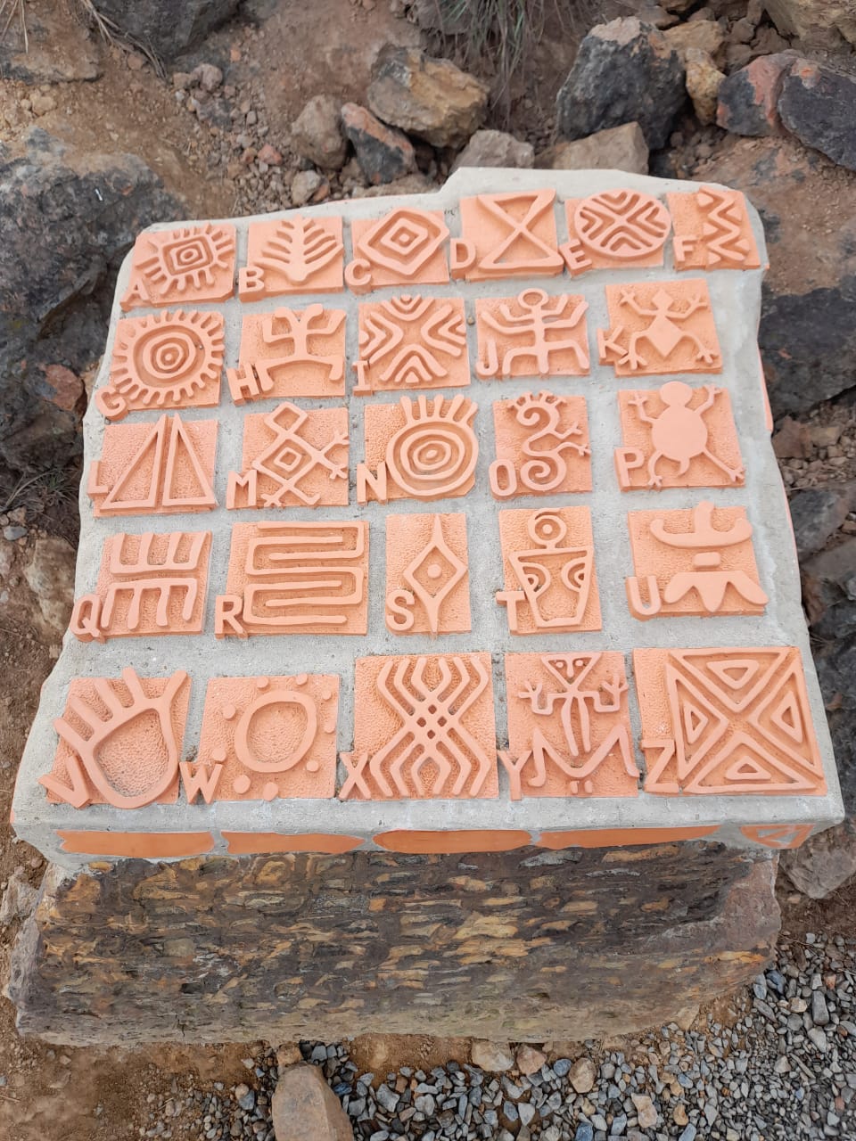 Esculturas en el Parque de Arcilla - Ráquira, Boyacá