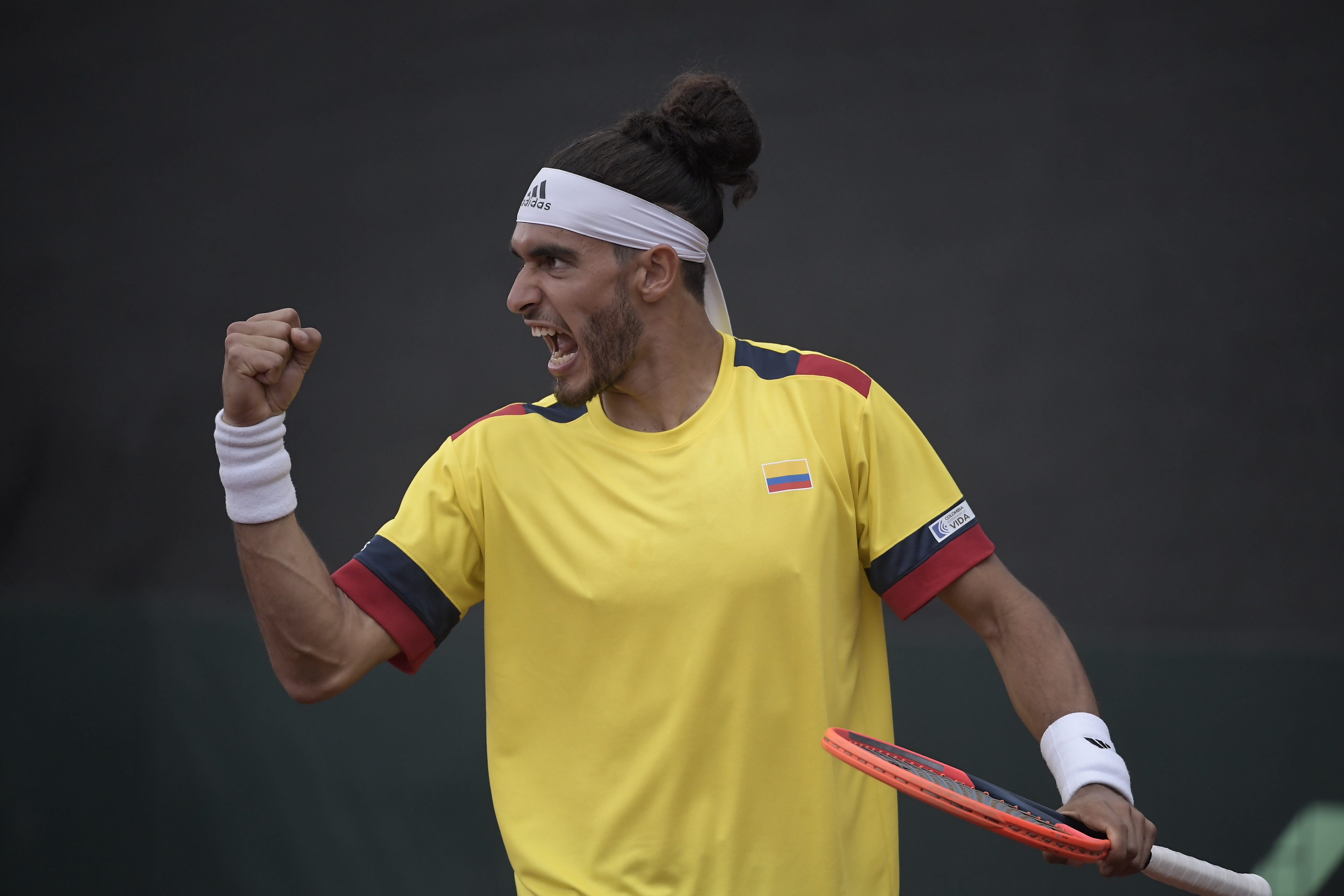 Copa Davis: Colombia y Eslovaquia empataron en el primer día de su serie