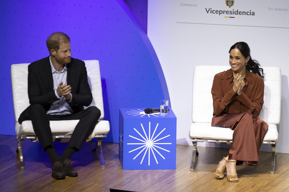 LOS DUQUES DE SUSSEX PRIMER DÍA DE SU VISITA OFICIAL A COLOMBIA