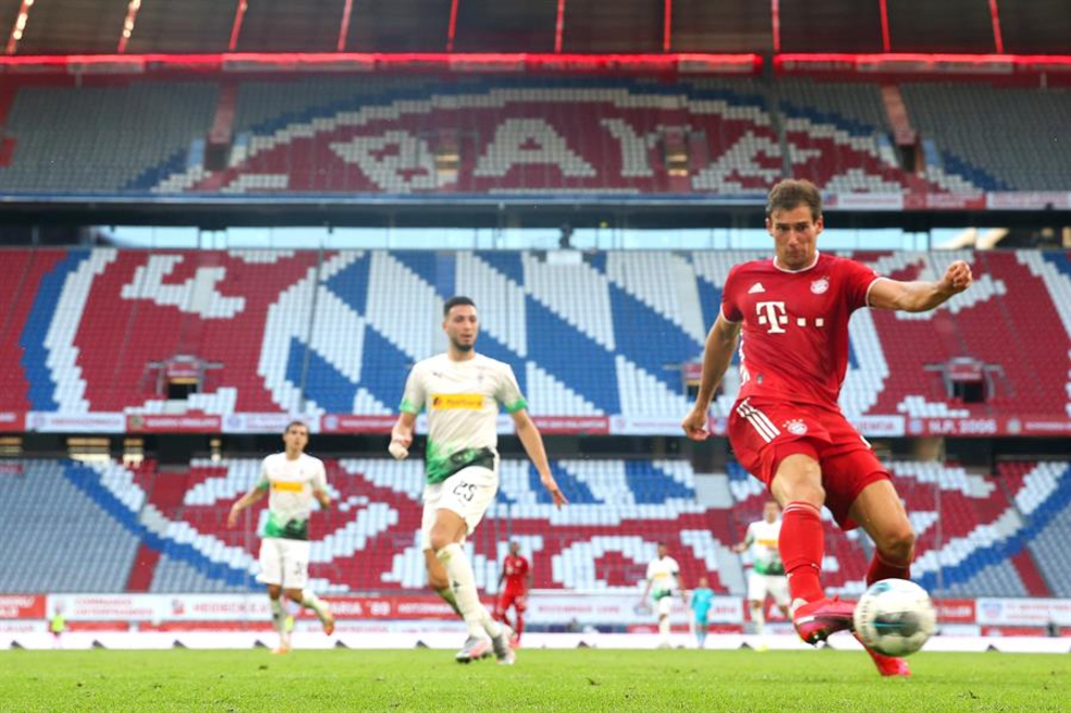 Leon Goretzka deja al Bayern a una victoria del título en la Bundesliga