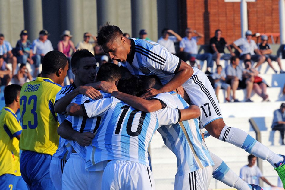 Argentina arrolló a Ecuador en el Sudamericano Sub-20
