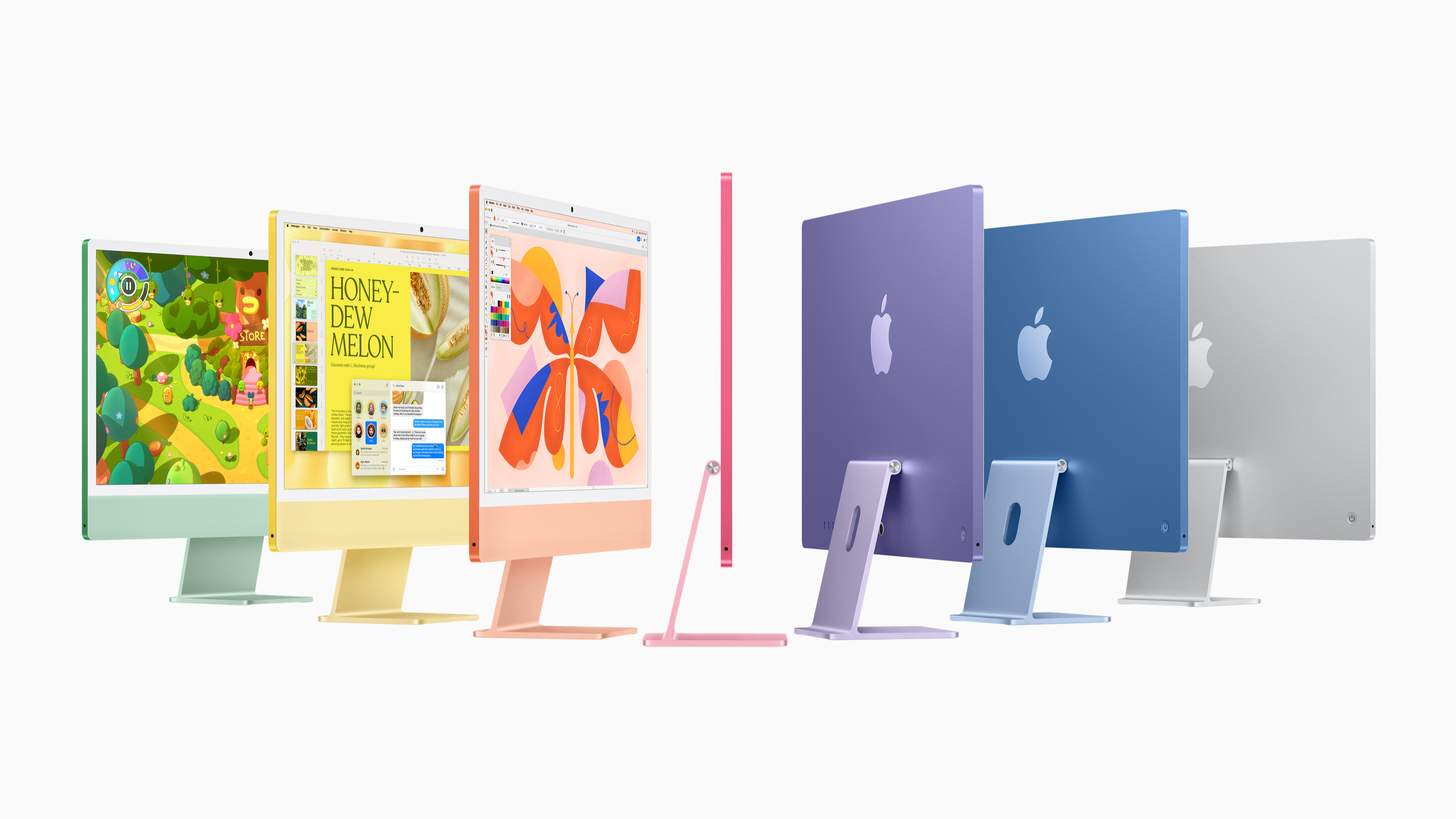 Apple actualizó su línea de iMac con los procesadores M4 y nuevos colores