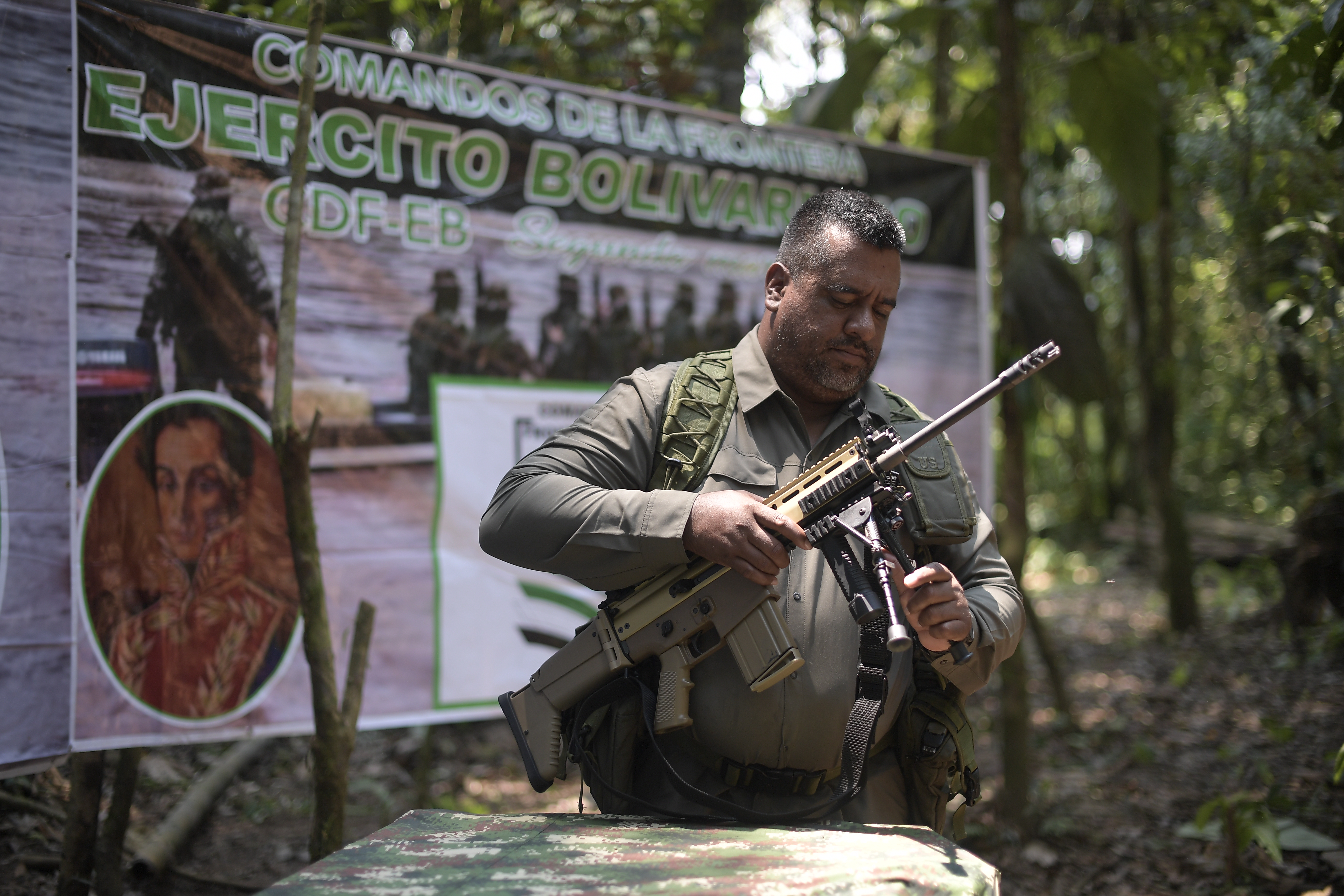Alias "Araña", jefe máximo de "Comandos de la Frontera", grupo adscrito a la Segunda Marquetalia y disidente del Acuerdo Final firmado con las FARC.