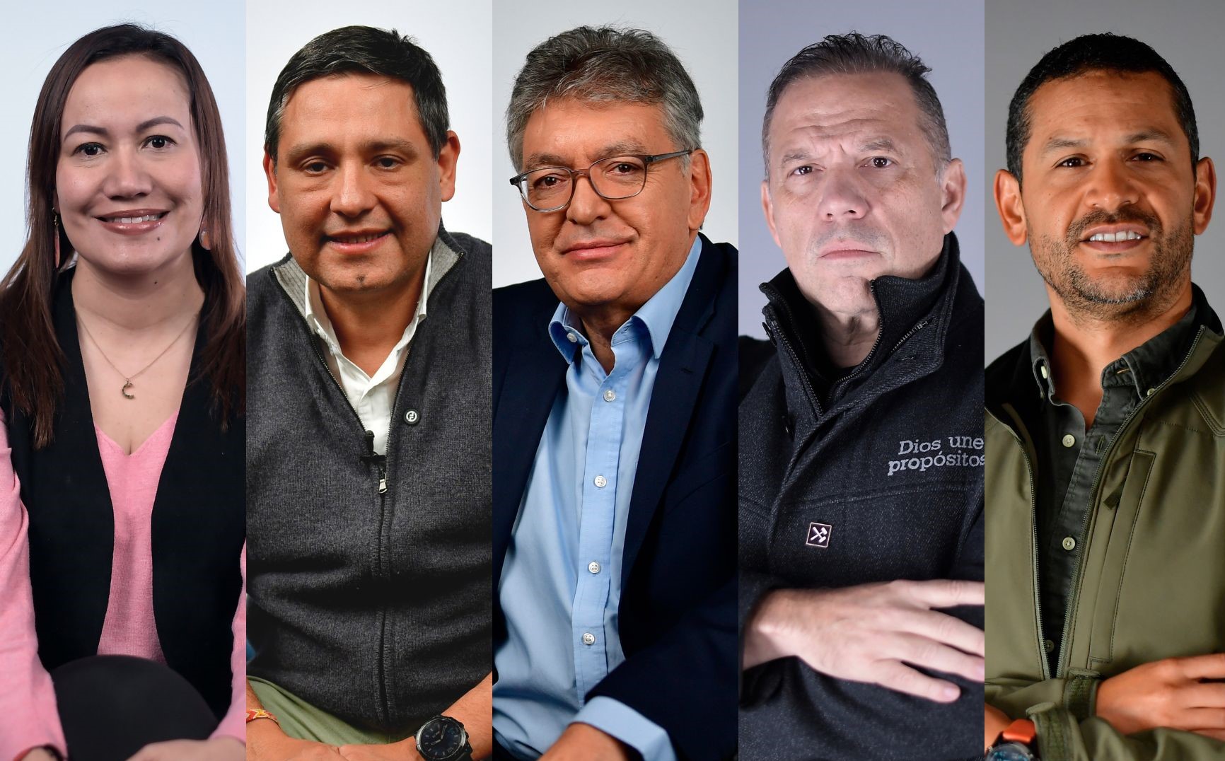 Corcho, Lizcano, Cárdenas, Botero y Palacios: sus propuestas para la Presidencia