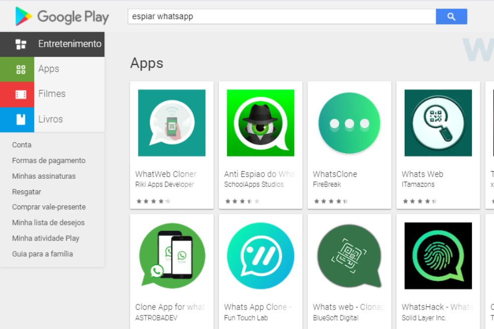 Plataformas para espiar WhatsApp.