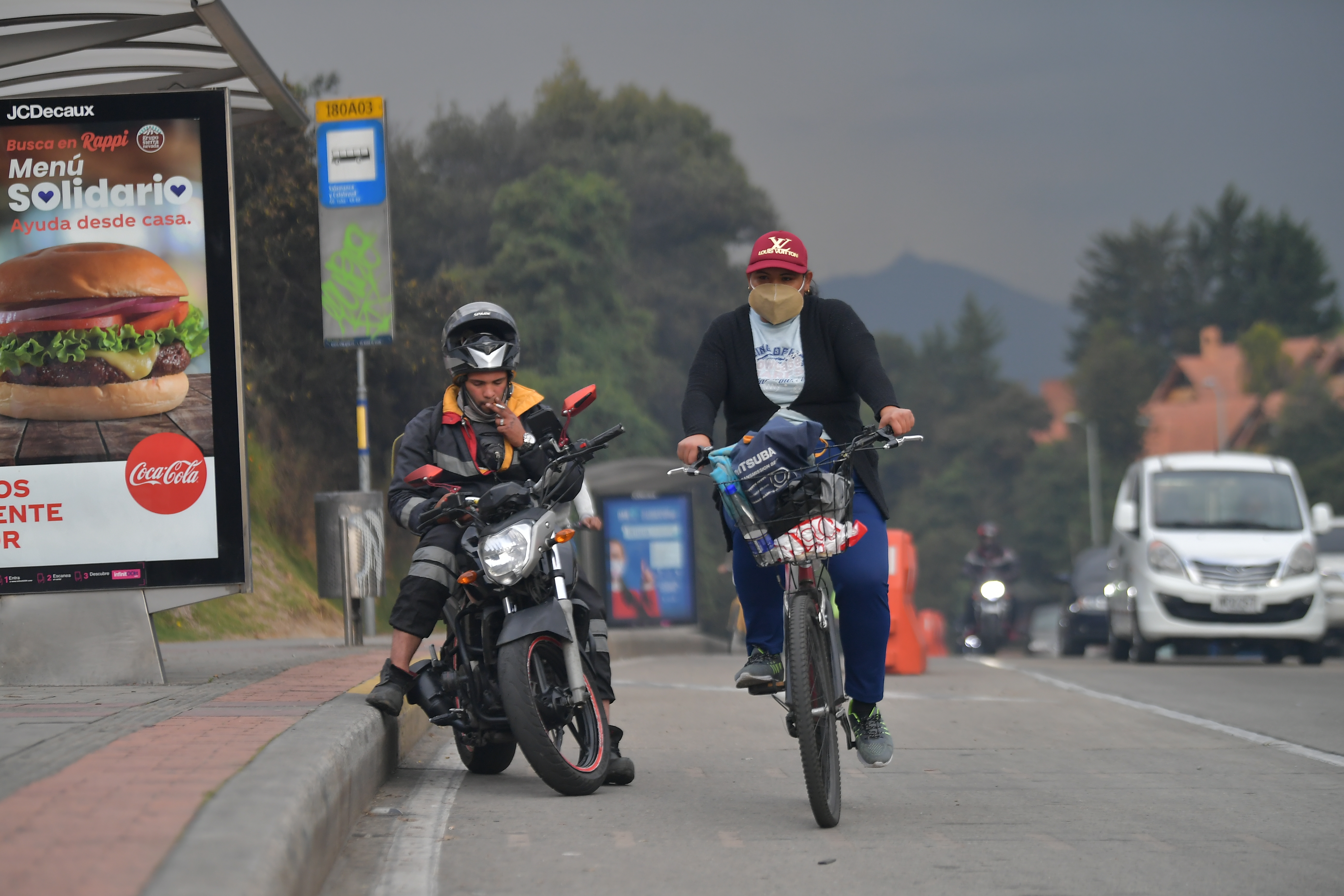 Siniestro en ciclovía de Bogotá: la dura realidad de ser ciclista en la capital