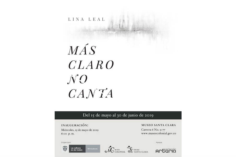 Los incomprendidos cantos de los pájaros, de la artista Lina Leal
