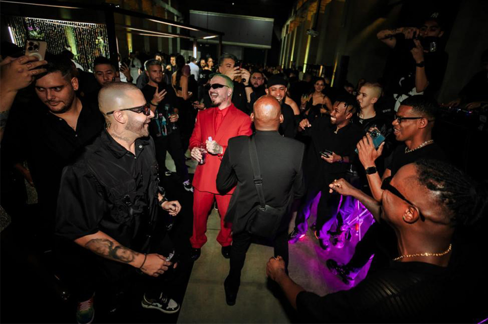 La fiesta de J Balvin se celebró en el Museo de Arte Moderno de Medellín