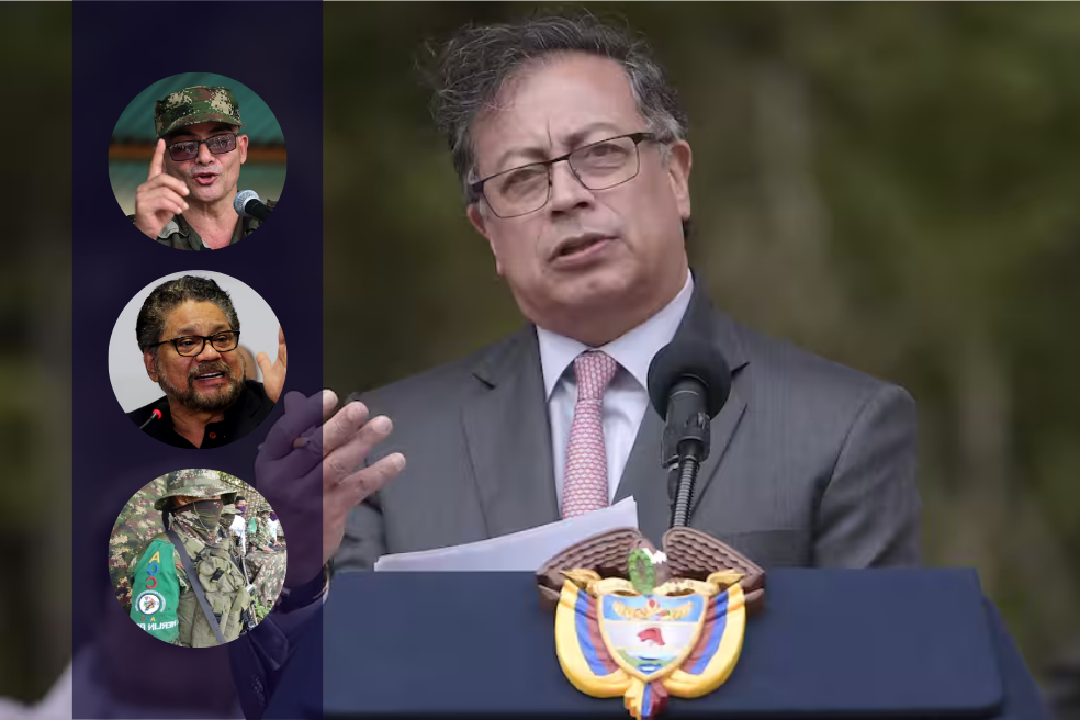 El presidente Petro dijo además que llevará a la Corte Penal Internacional (CPI) un caso en contra del grupo liderado por alias "Iván Mordisco", señalado como responsable del atentado del 21 de agosto en Cali.