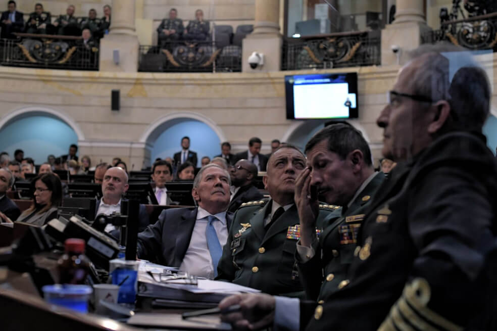 En vivo: debate de moción de censura contra el ministro de Defensa