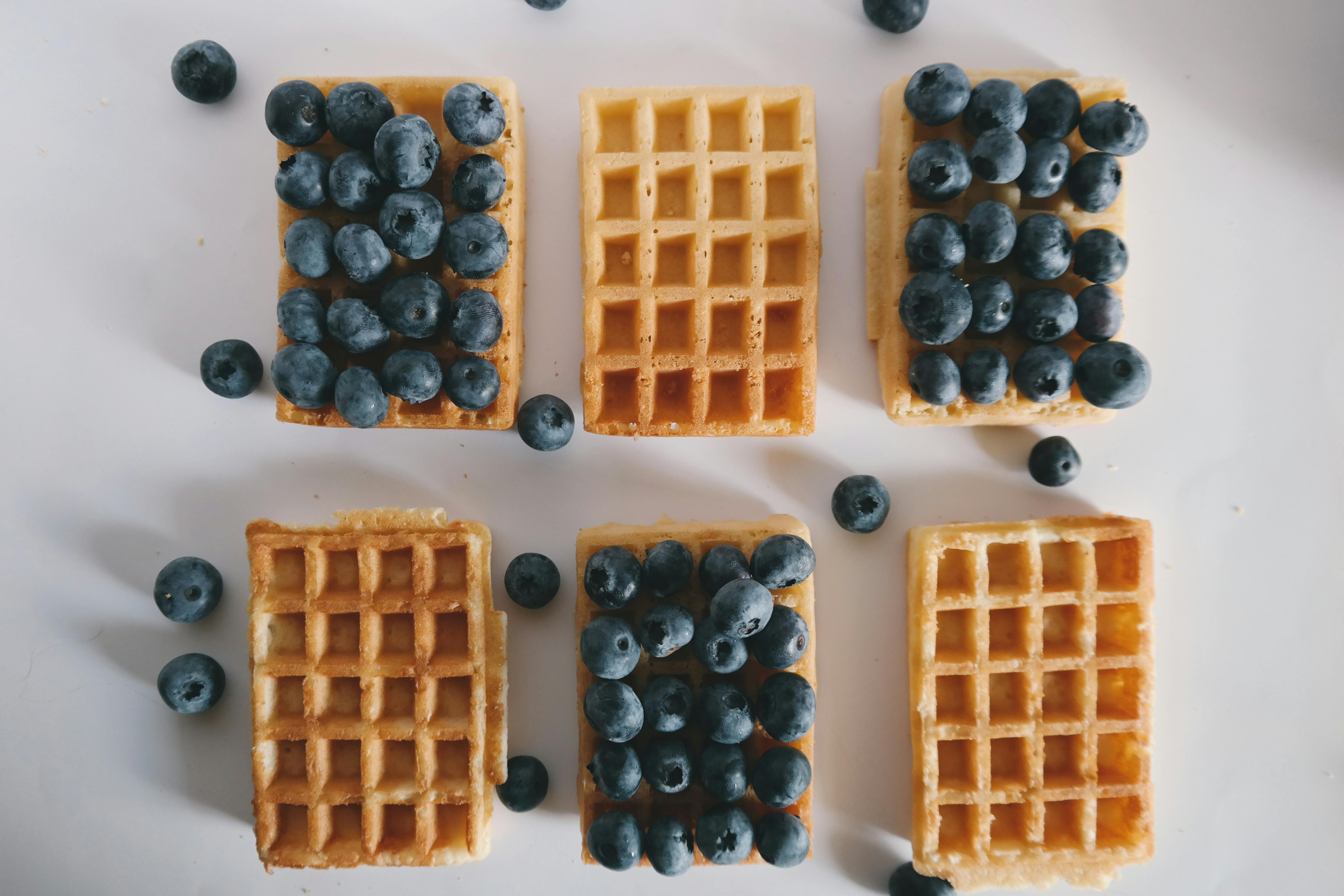 Esta es la receta para preparar waffles de pandebono