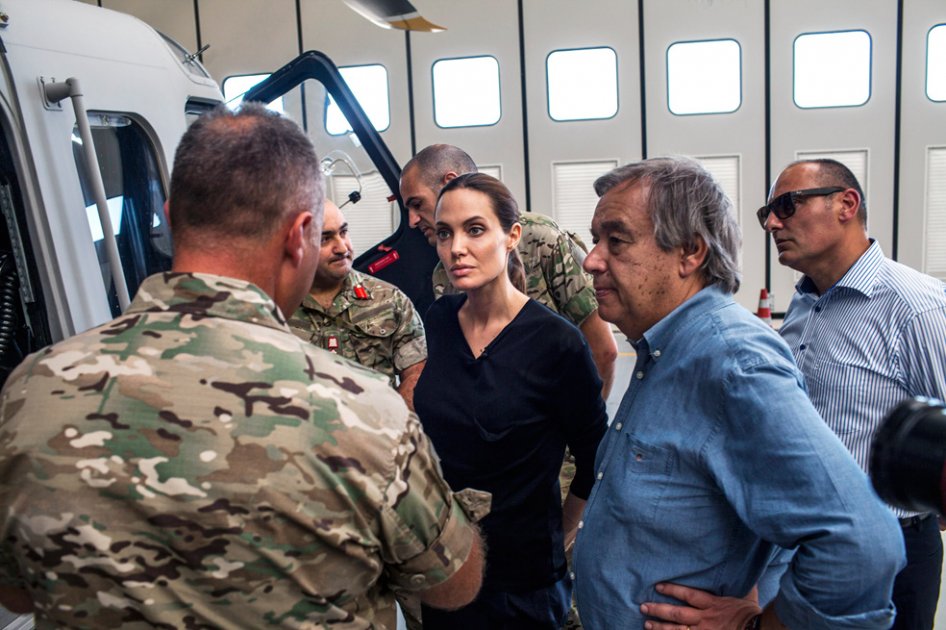 Angelina Jolie en Malta.