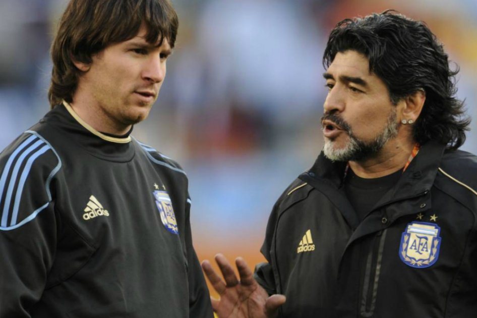 Si Messi hace cuatro goles, no es líder: Diego Armando Maradona