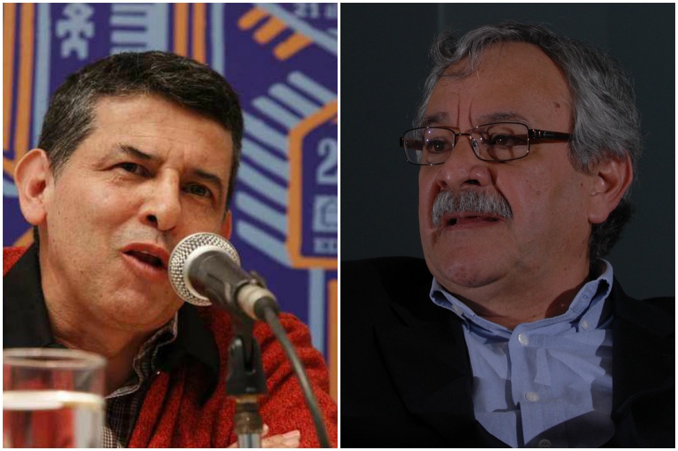 El historiador Renán Vega y el  embajador en Holanda, Eduardo Pizarro, hicieron parte de la Comisión Histórica. / Anarkismo.net