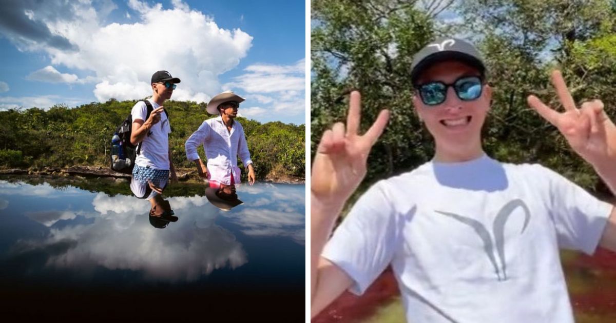 Video: Así reaccionó Tadej Pogacar al conocer Caño Cristales