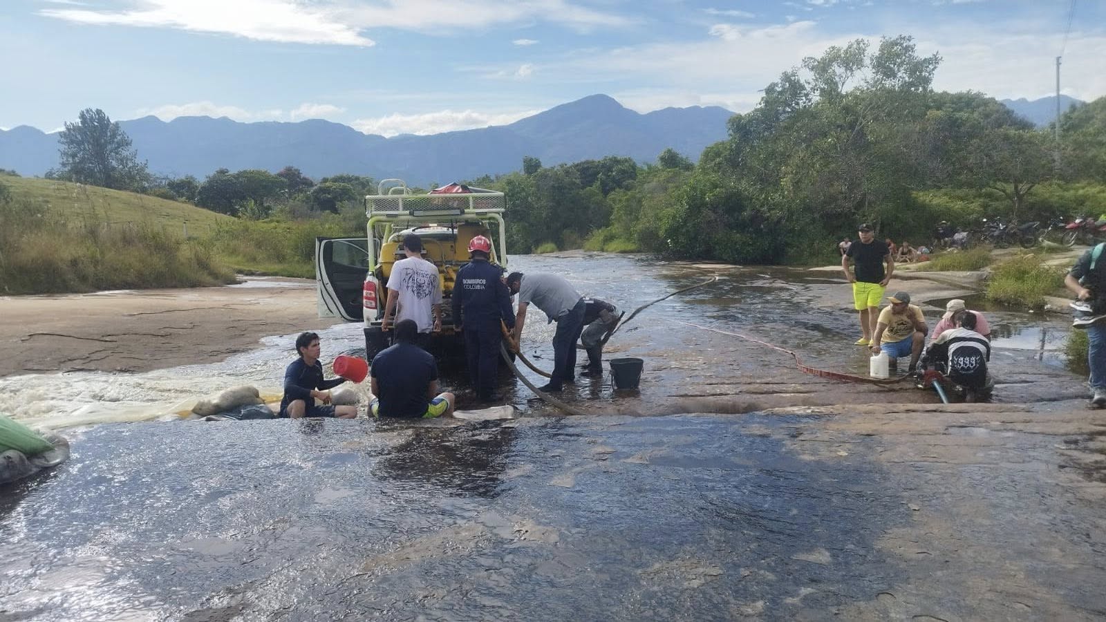 Turista murió atrapado en pozo del balneario Las Gachas en Guadalupe, Santander