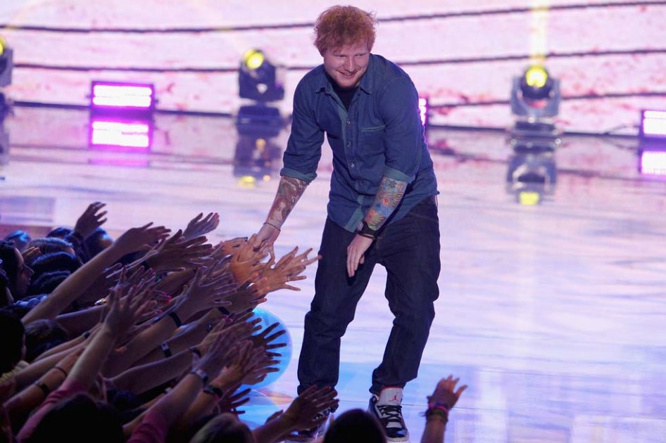 Ed Sheeran.