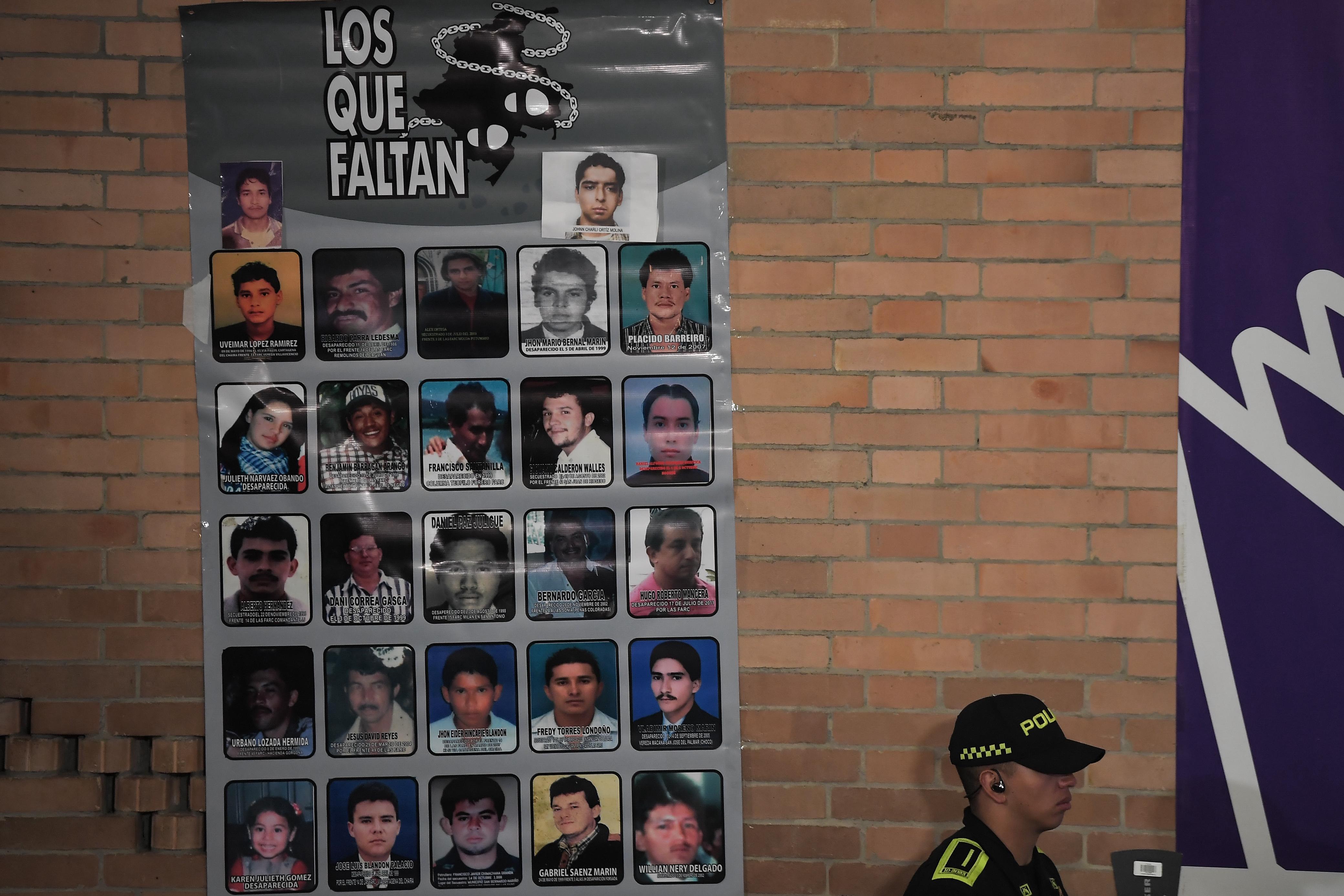 Una de las líneas de la sanción, que no fue explicada en esta primera audiencia, es sobre la búsqueda de personas desaparecidas por las Farc.