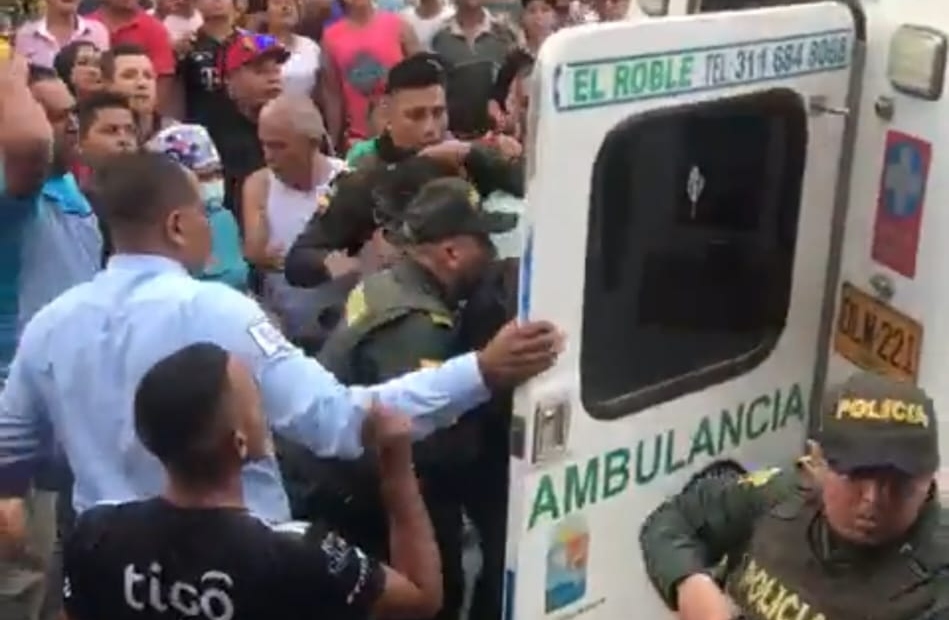 Un patrullero muerto y otro herido dejó ataque contra Policía en Sampués, Sucre