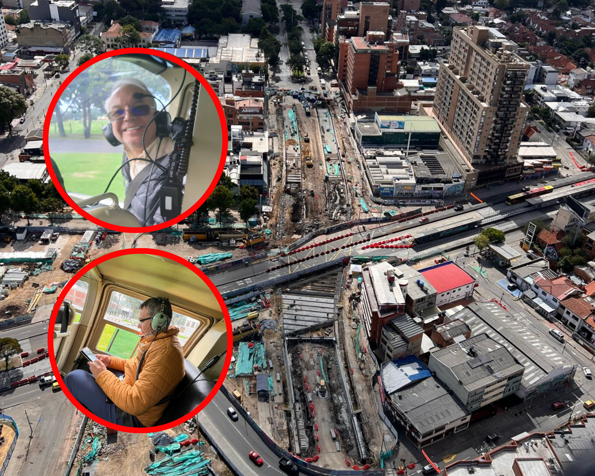 Ministros de Transporte y Hacienda visitaron obras del metro de Bogotá, esto encontraron