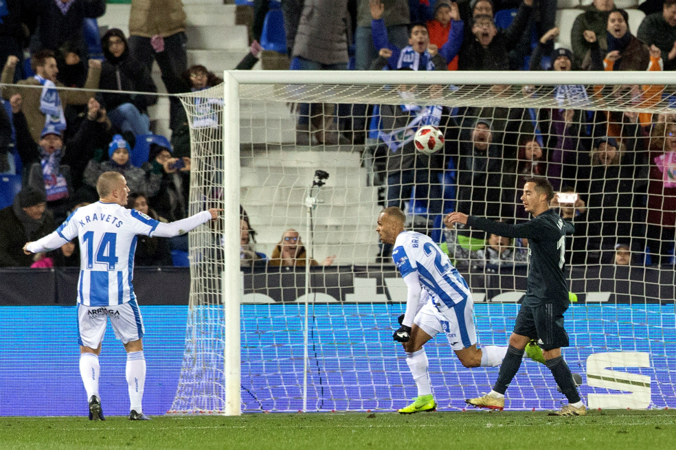 Real Madrid avanzó a cuarto de la Copa del Rey, pese a perder ante Leganés