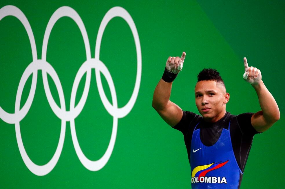 Luis Javier Mosquera, el pesista que le tiene miedo a la oscuridad