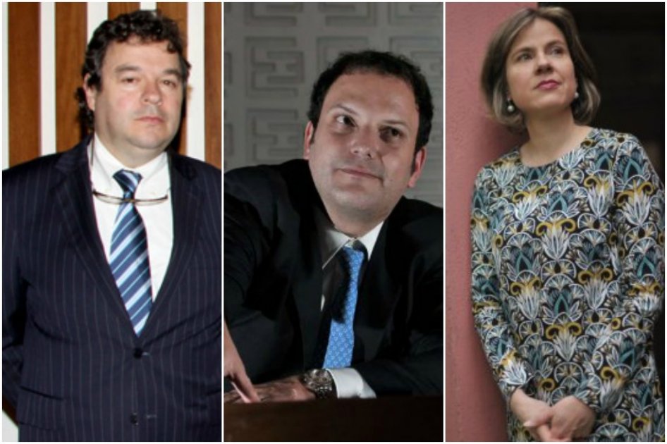Carlos Negret Mosquera, Andrés Santamaría y Caterina Heyck Puyana.
