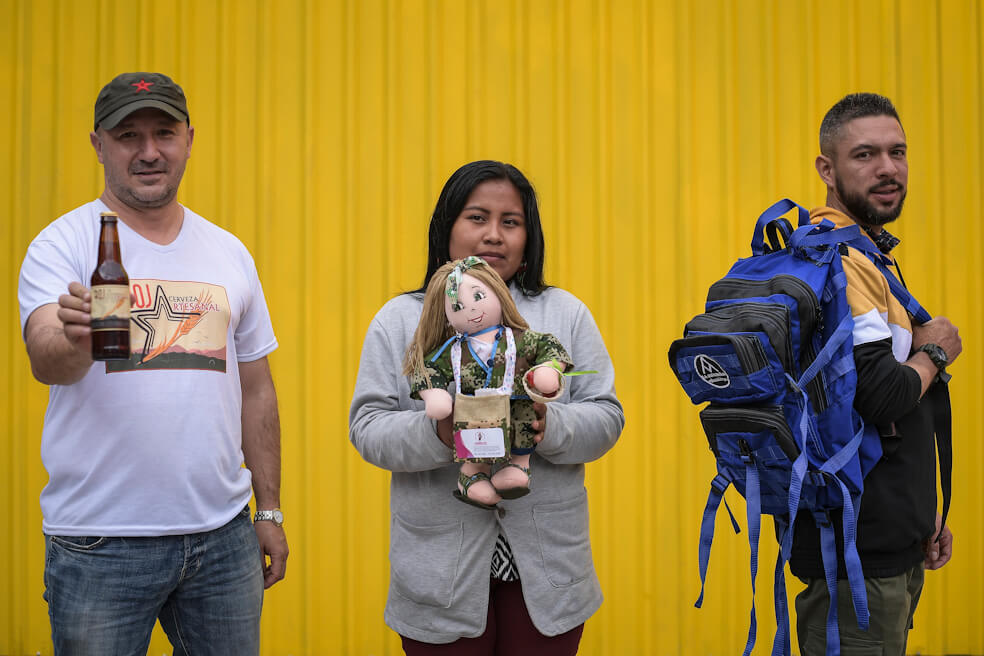 Los tres productos más taquilleros de los excombatientes de las Farc